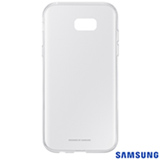 Capa para Galaxy A7 Clear Jelly Cover Transparente - Samsung - EF-QA720TTEGBR