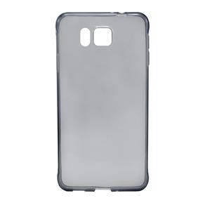 Capa para Galaxy Alpha em Silicone TPU Premium - Husky - Fumê