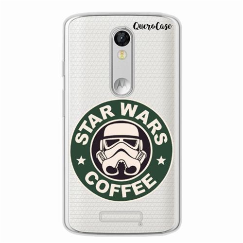 Capa para Galaxy Grand Prime Star Wars Coffee Transparente