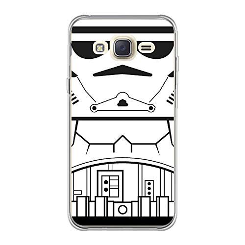 Capa para Galaxy J2 Prime - Star Wars | Stormtrooper Flat