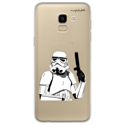 Capa para Galaxy J6- Star Wars | Stormtrooper