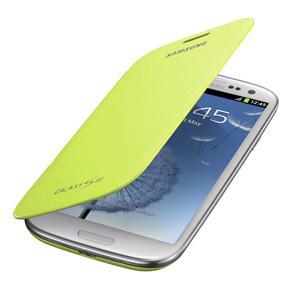 Capa para Galaxy S III Samsung Flip Cover EFC 1G6FMECSTDI - Verde