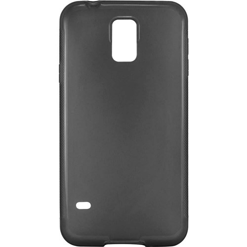 Capa para Galaxy S5 / Duos em Silicone TPU Premium - Husky - Fumê
