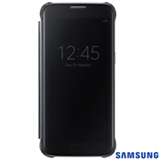 Capa para Galaxy S7 Samsung Clear View Preta - EF-ZG930CBEGBR