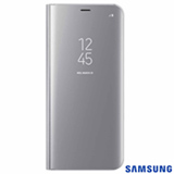 Tudo sobre 'Capa para Galaxy S8 Plus Clear View Standing Cover Prata - Samsung - EF-ZG955CS EGBR'