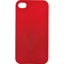 Capa para IPhone 4 / 4S em Policarbonato Texturizado - Husky - Vermelho
