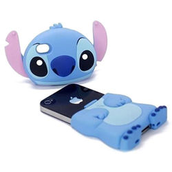 Tudo sobre 'Capa para IPhone 4 e 4S Lilo Stitch Disney Orelha Flex Case - Azul'