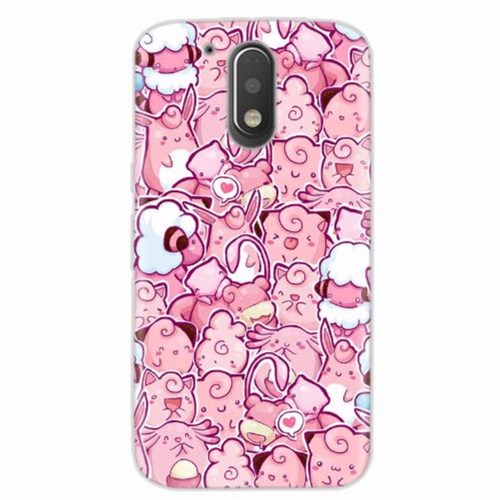 Capa para Iphone 5/5S Pokemons Rosa
