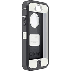 Capa para IPhone 5 Defender em Silicone Cinza e Branco - Otterbox