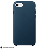 Capa para IPhone 7 e 8 de Couro Azul-Cosmos - Apple - MQHF2ZM/A