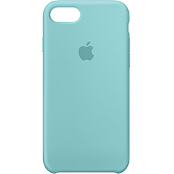 Capa para IPhone 7 em Silicone Azul Claro - Apple