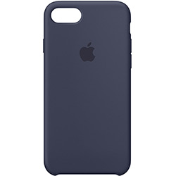 Capa para IPhone 7 em Silicone Azul Marinho - Apple