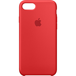 Capa para IPhone 7 em Silicone Vermelha - Apple