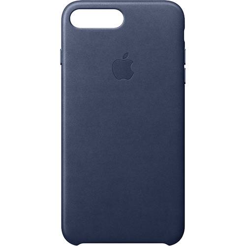 Tudo sobre 'Capa para IPhone 7 Plus em Couro Azul Marinho - Apple'