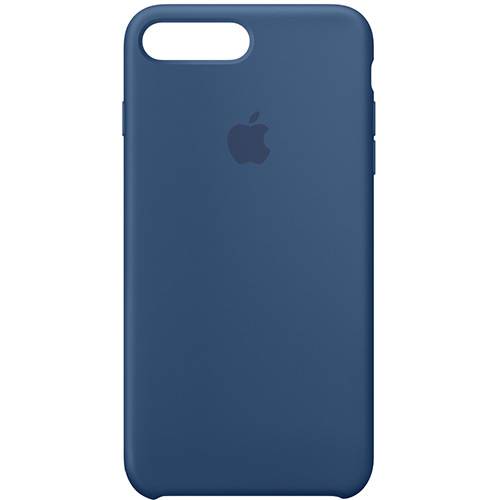 Capa para IPhone 7 Plus em Silicone Azul Marinho - Apple