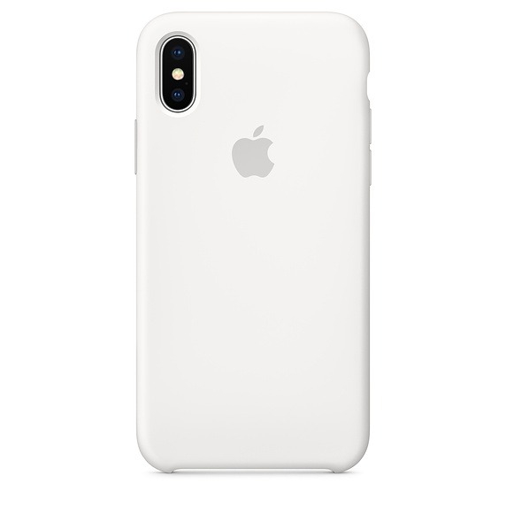 Capa para IPhone X em Silicone Branco - Apple - Branco - Jv Acessorios
