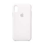 Capa para Iphone X Silicone Case - Branco