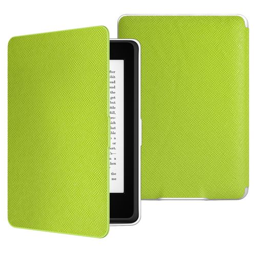 Capa para Kindle Básico da 8a Geração - Rígida - Fecho Magnético - Hibernação - Base Branca