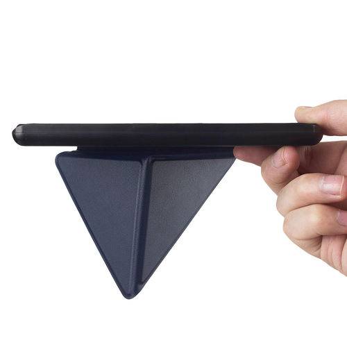 Tudo sobre 'Capa para Kindle Paperwhite - EstoqueBR Origami Liga Desliga Azul Escuro'