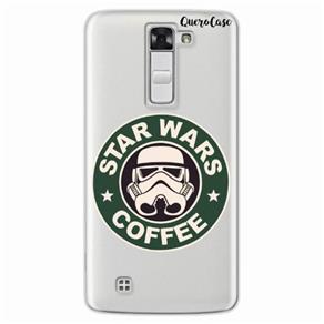 Capa para LG K7 Star Wars Coffee Transparente