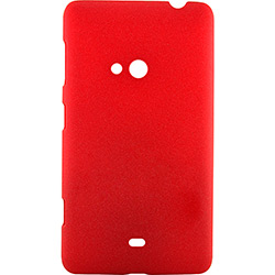 Capa para Lumia 625 - Vermelho em Policarbonato Texturizado - Husky - Vermelho