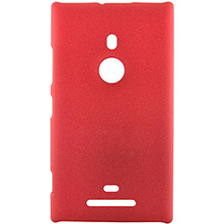 Capa para Lumia 925 em Policarbonato Texturizado - Husky - Vermelho