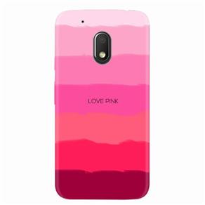 Capa para Moto G4 Play Love Pink