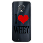 Capa para Moto G6 Plus - I Love Whey