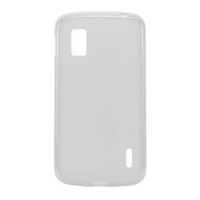 Capa para Nexus 4 em Silicone TPU Premium - Husky - Transparente