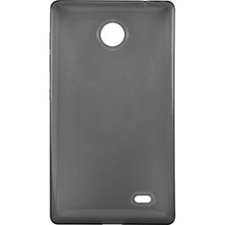 Capa para Nokia X / X+ / Dual em Silicone TPU Premium - Husky - Fumê