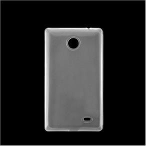 Capa para Nokia X / X+ / Dual em Silicone TPU Premium - Husky - Transparente