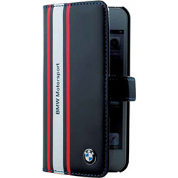 Tudo sobre 'Capa para Samsung Galaxy S4 Flip Cover BMW Motorsport Preto IKase'