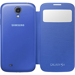 Capa para Samsung Galaxy S4 S View Cover Azul