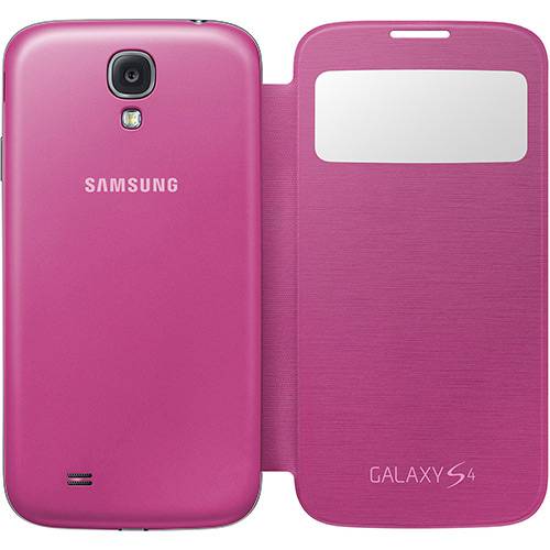 Tudo sobre 'Capa para Samsung Galaxy S4 S View Cover Pink'