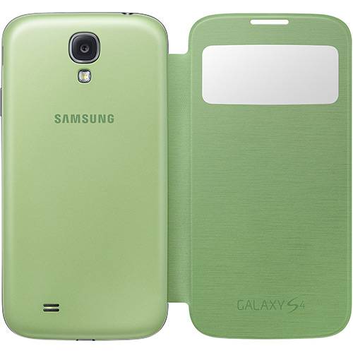 Tudo sobre 'Capa para Samsung Galaxy S4 S View Cover Verde'