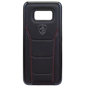 Capa para Smartphone Ferrari para Galaxy S8 - Preto