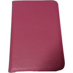 Capa para Tablet Até 7' Samsung Giratório Rosa - Full Delta