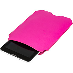 Tudo sobre 'Capa para Tablet em Couro Pink - DL'