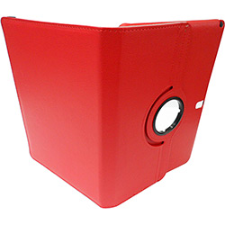 Capa para Tablet Samsung 10.1' P601/P605 Galaxy Note Giratório Vermelha - Full Delta