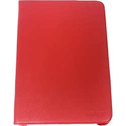 Capa para Tablet Samsung 10.1' T520 Galaxy Tab Pro Giratória Vermelha - Full Delta
