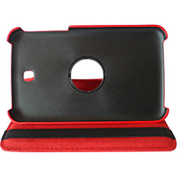 Capa para Tablet Samsung 7' P3200/P3210 Giratória Vermelha - Full Delta