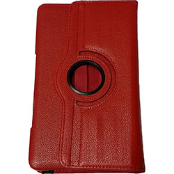 Capa para Tablet Samsung 8,4 Tabpro Sm T320 Vermelha Giratória - Full Delta