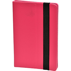 Capa para Tablets de 7" Modelo Velcro Carteira Rosa Pink - Wi