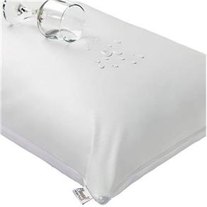 Capa para Travesseiro Impermeável com Zíper Soft Touch 50x90cm Plumasul