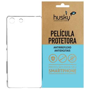 Capa + Película Fosca Sony Xperia M5 / Dual Policarbonato Ultra Transparente (Acrílico) - Husky