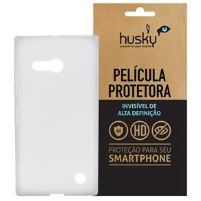 Capa + Película Lumia 730 Dual / 735 Silicone TPU Premium - Husky - Transparente