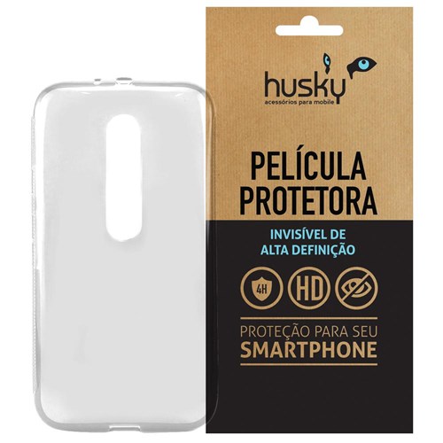 Capa Película Moto G (3ª Geração) / Dual / Tv Silicone Tpu Premium - Husky - Transparente