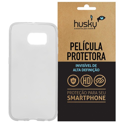Capa Película Samsung Galaxy S6 / Duos Silicone Tpu Premium - Husky - Transparente