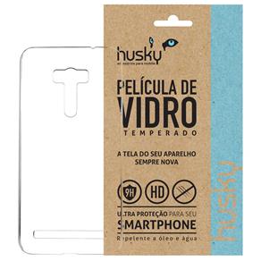 Capa + Película Vidro Asus Zenfone Selfie / Dual Policarbonato Ultra Transparente - Husky