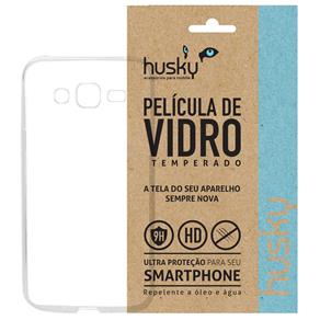 Capa + Película Vidro para Galaxy J5 | Duos em Silicone TPU Premium Invisível - Husky